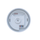 Kit Sensor De Presença De Teto | Lente 360º | 6 Funções | Qa1